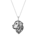 Siberian Husky Dog Necklace